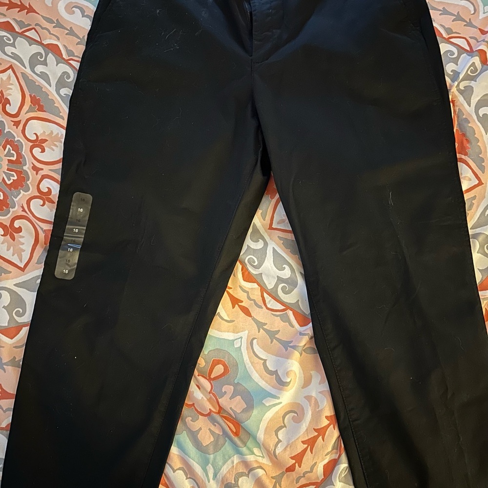 Women’s Black Kahki Pants The Gap